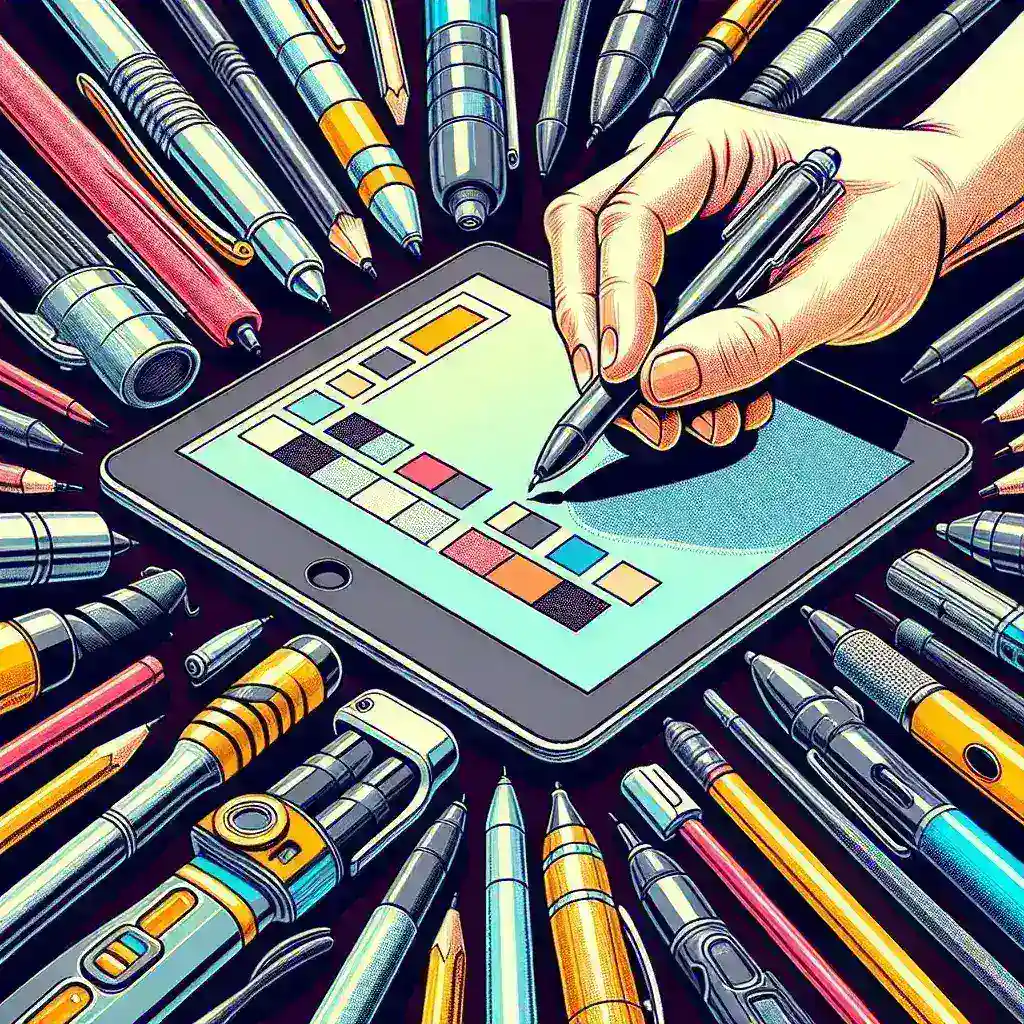 Como escolher a caneta certa para o seu tablet